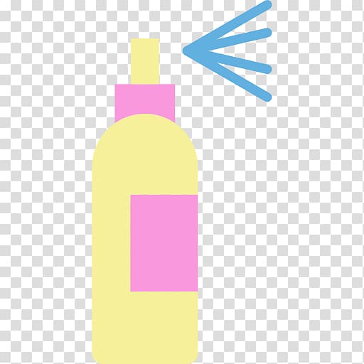 Water Bottles Liquid, hair spray transparent background PNG clipart