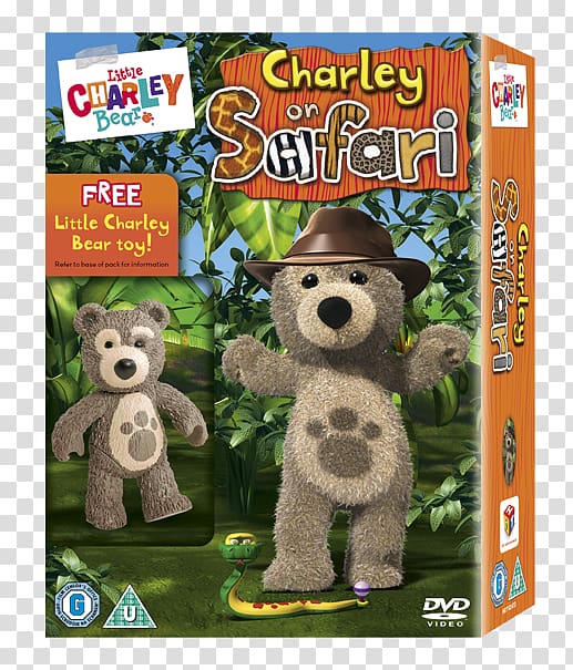 Charley on Safari Little Charley Bear, Season 1 United Kingdom CBeebies DVD, We bare bears transparent background PNG clipart