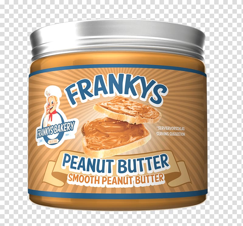 FRANKY\'S BAKERY PEANUT BUTTER 450 g,Crunchy Cream, peanut butter transparent background PNG clipart