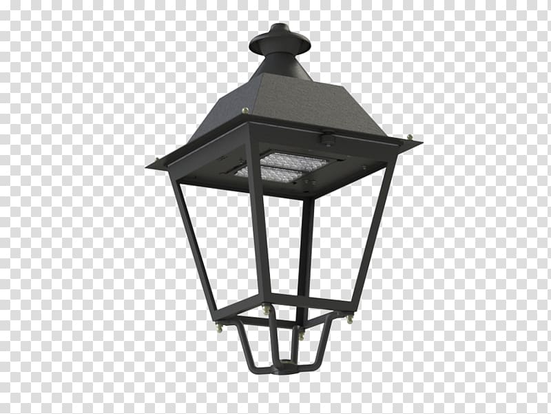 LED street light Light-emitting diode Light fixture, villa exterior transparent background PNG clipart