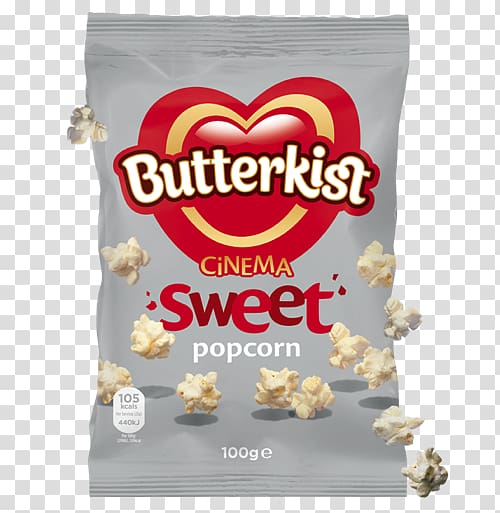 Microwave popcorn Caramel corn Butterkist Salt, cinema popcorn transparent background PNG clipart
