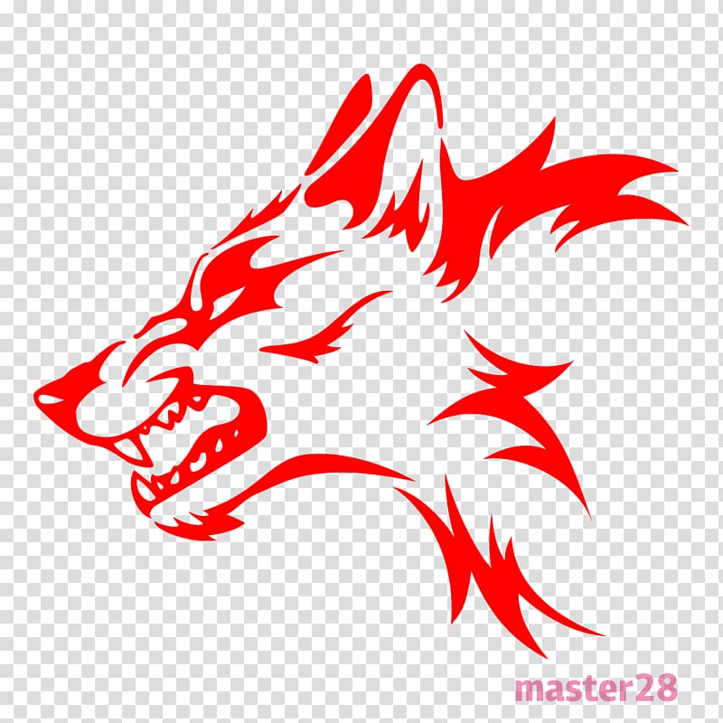 Tattoo Wolf Drawing, wolf transparent background PNG clipart