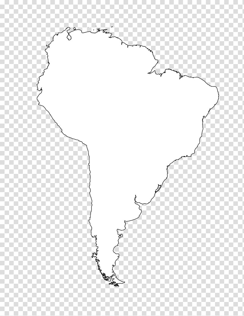 Free Download South America Latin America United States Blank Map 