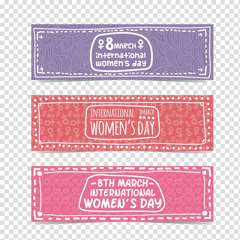 Banner International Womens Day Woman, Fresh Women\'s Day banner transparent background PNG clipart