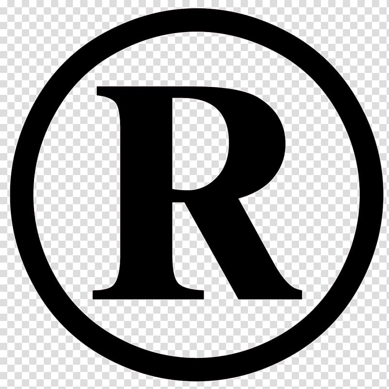 r trademark symbol image for word