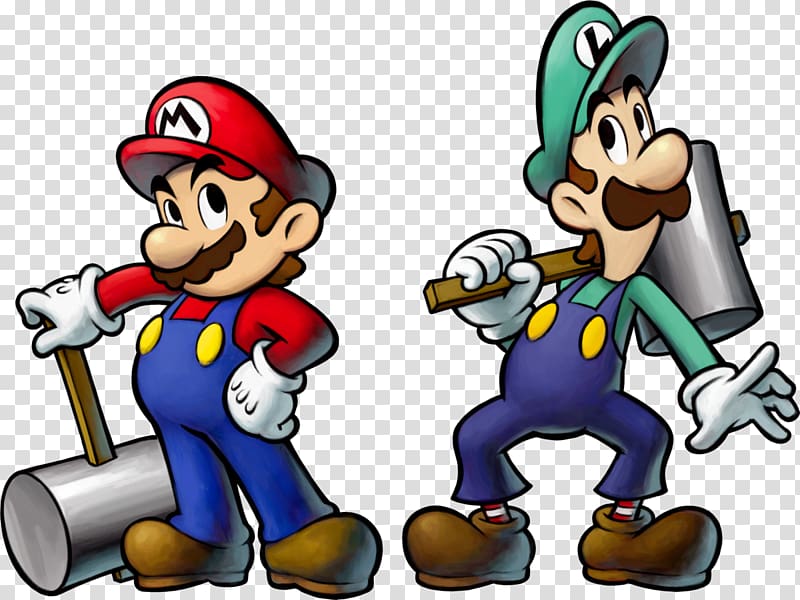 Mario & Luigi: Superstar Saga Mario & Luigi: Bowser\'s Inside Story Mario & Luigi: Partners in Time Super Mario Bros., tiger woods transparent background PNG clipart
