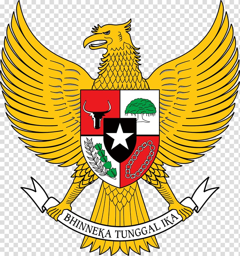 National emblem of Indonesia Garuda Logo, symbol transparent background PNG clipart
