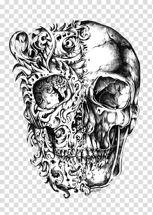 Share 86+ tattoo png skull super hot - thtantai2