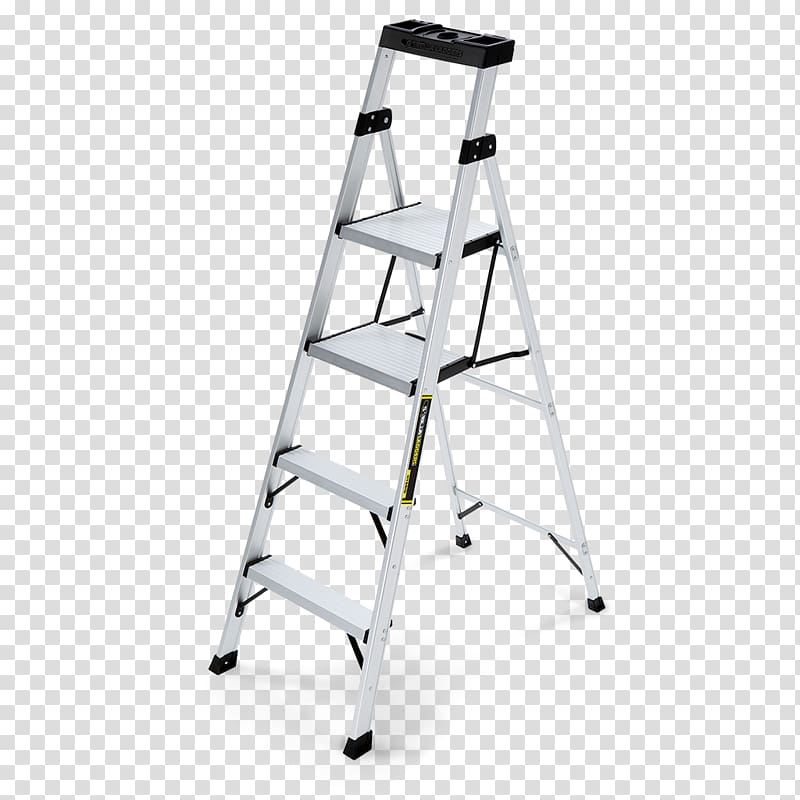 Gorilla Ladders GLA-MPX 17 Stool Keukentrap, ladder transparent background PNG clipart