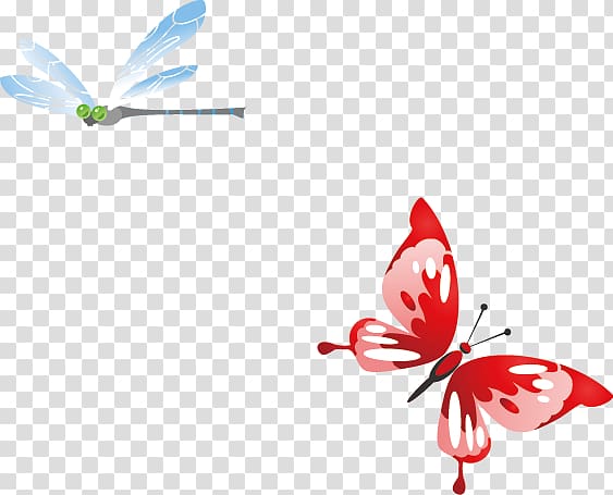 Butterfly Dragonfly , dragonfly,butterfly transparent background PNG clipart