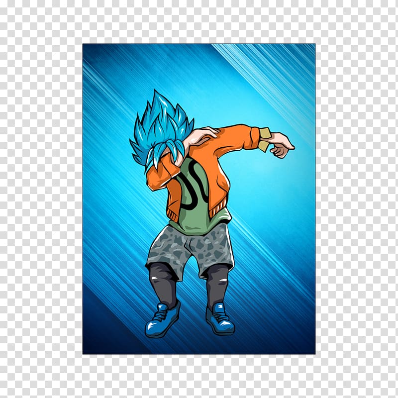 Goku Vegeta Super Saiya Dragon Ball iPhone 6S, Blue Poster transparent background PNG clipart