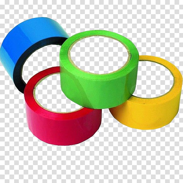 Adhesive tape Packaging and labeling Polypropylene Ribbon, ribbon transparent background PNG clipart