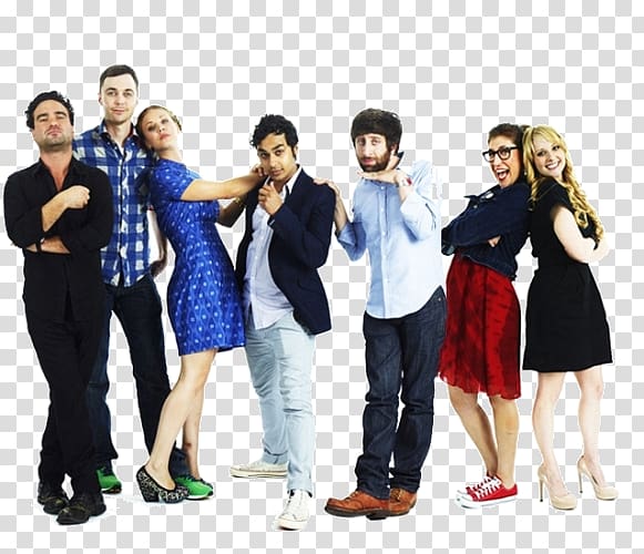 Leonard Hofstadter Penny Sheldon Cooper Amy Farrah Fowler Raj Koothrappali, actor transparent background PNG clipart