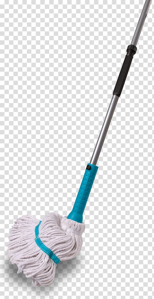 blue and white mop illustration, Mop Tool Cleaning Microfiber Floor, mop transparent background PNG clipart