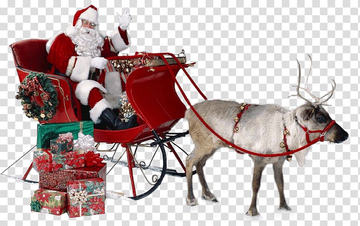 Santa Claus Ded Moroz Christmas Reindeer, papa transparent background PNG clipart