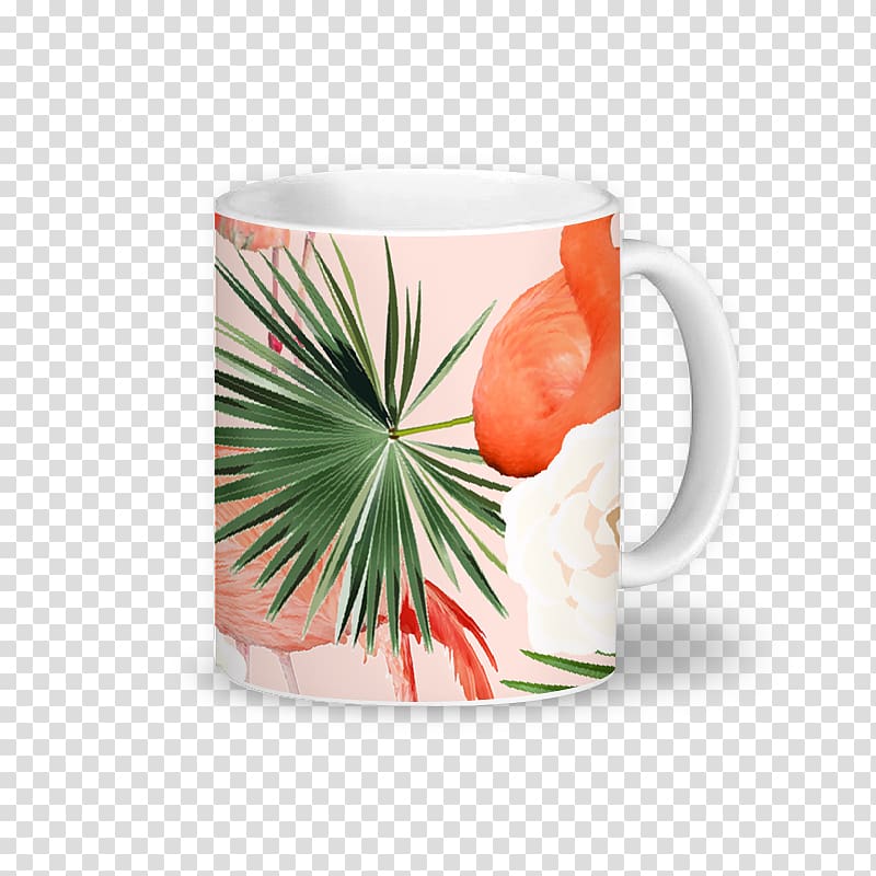 Mug Guava Coffee cup Orange, blush floral transparent background PNG clipart