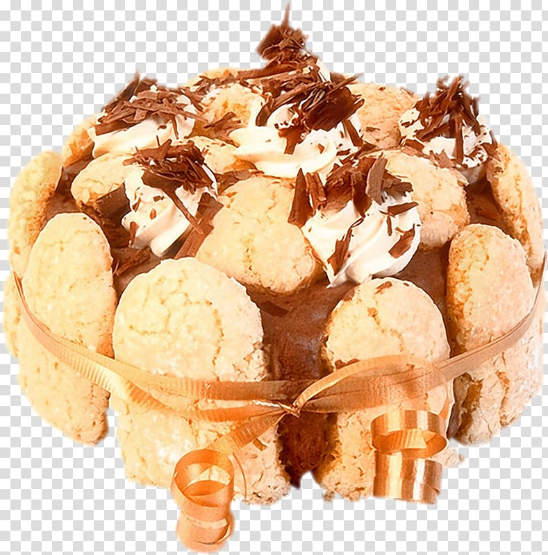 Sundae Torte Petit four Chocolate cake Profiterole, chocolate cake transparent background PNG clipart