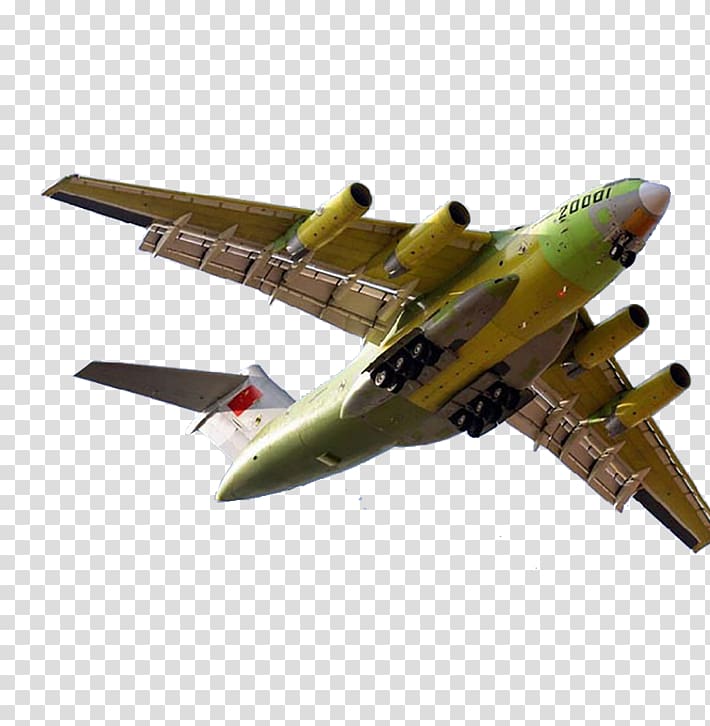 Xi An Xian Y-20 Airplane Boeing C-17 Globemaster III Xian JH-7, Military fighter transparent background PNG clipart