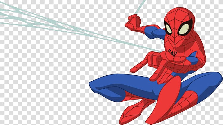Spider-Man in television Animated series Dr. Otto Octavius Animated cartoon, red x hero transparent background PNG clipart