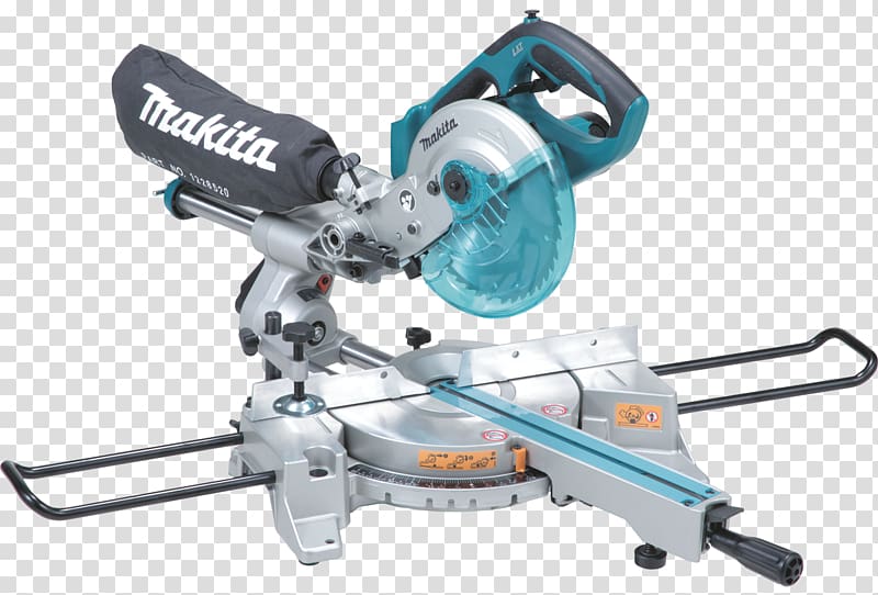 Miter saw Makita Cordless Tool, Miter Saw transparent background PNG clipart