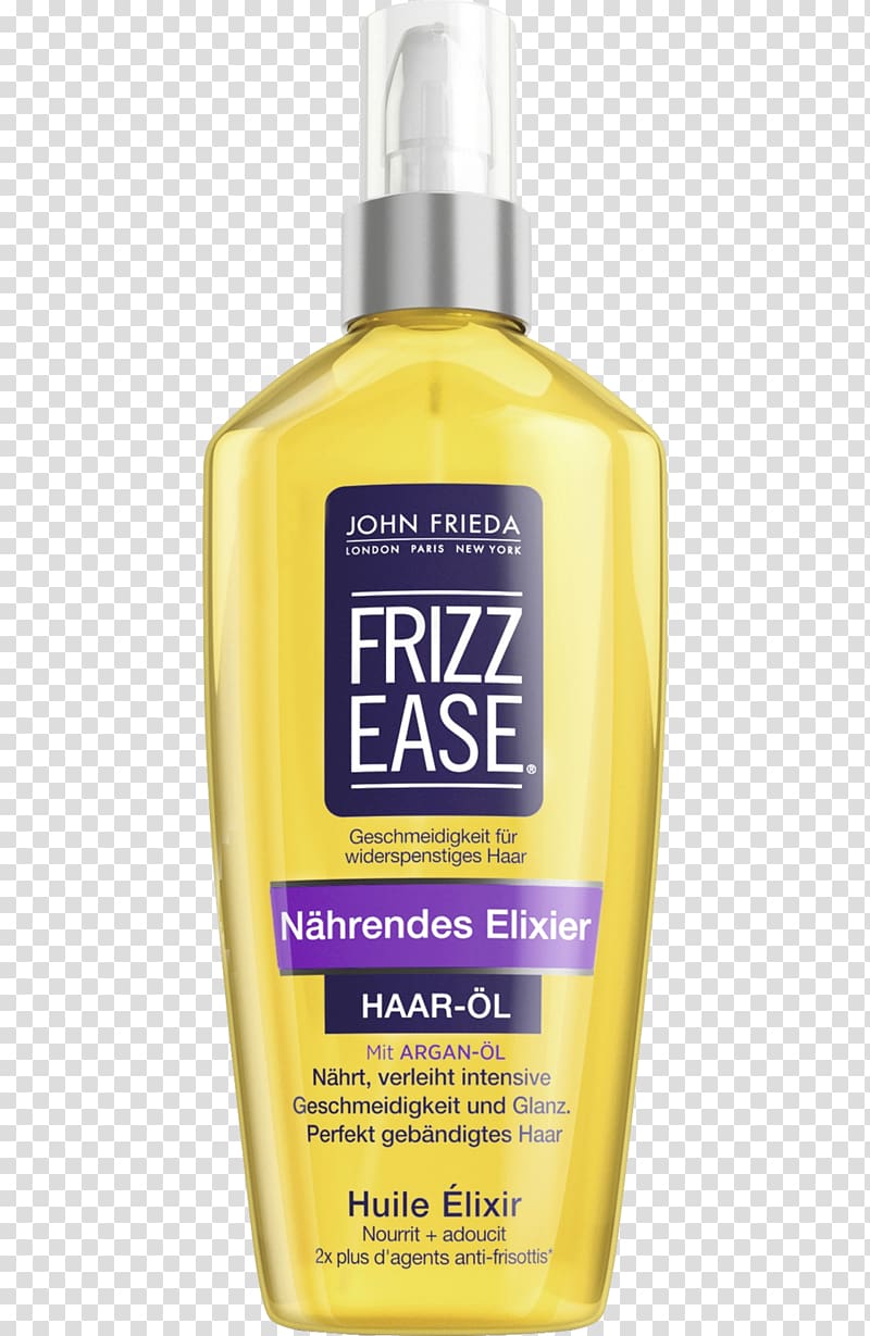 John Frieda Frizz-Ease Extra Strength Six Effects + Serum Oil Hair Shampoo, oil transparent background PNG clipart