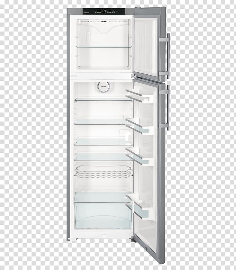 Liebherr Refrigerator Freezers Auto-defrost Home appliance, refrigerator transparent background PNG clipart