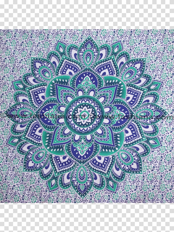 Tapestry Hippie Jaipur Handloom Mandala Textile, others transparent background PNG clipart