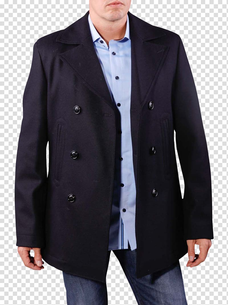 Jacket Pea coat Outerwear Tommy Hilfiger, allure homme transparent background PNG clipart