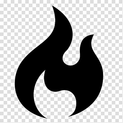 Computer Icons Flame Drawing , black cool flame transparent background PNG clipart