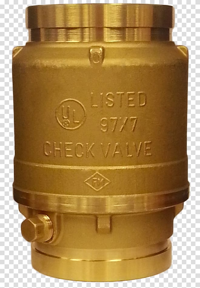 Brass Check valve Siamese connection Ball valve, Brass transparent background PNG clipart