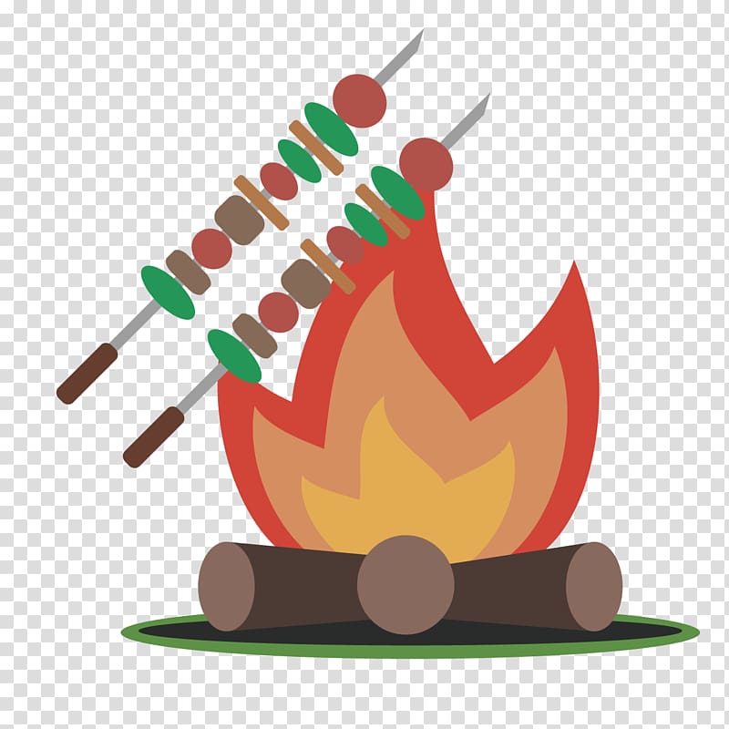 Barbecue grill Barbacoa Flame, Barbecue flame material transparent background PNG clipart