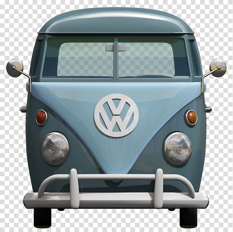 Volkswagen Type 2 Volkswagen Beetle Car Van, vw bus transparent background PNG clipart