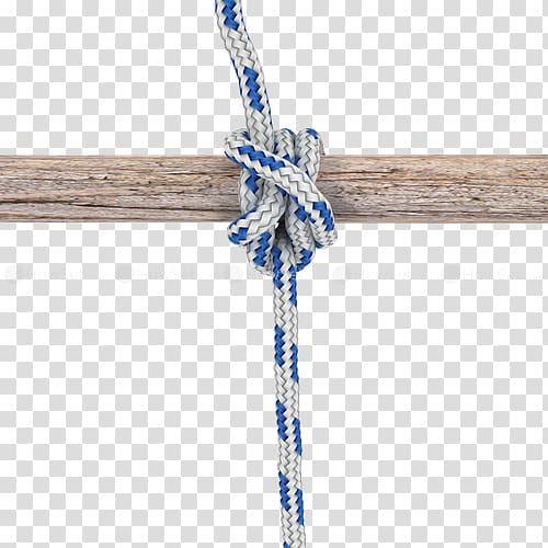 Knot Rope Swing hitch Half hitch Two half-hitches, rope transparent background PNG clipart