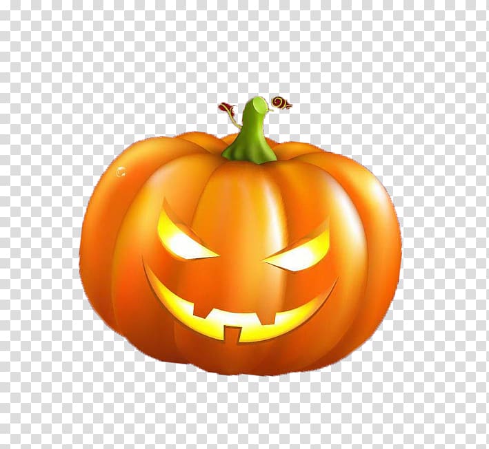 Euclidean Pumpkin Illustration, Evil Pumpkin transparent background PNG clipart