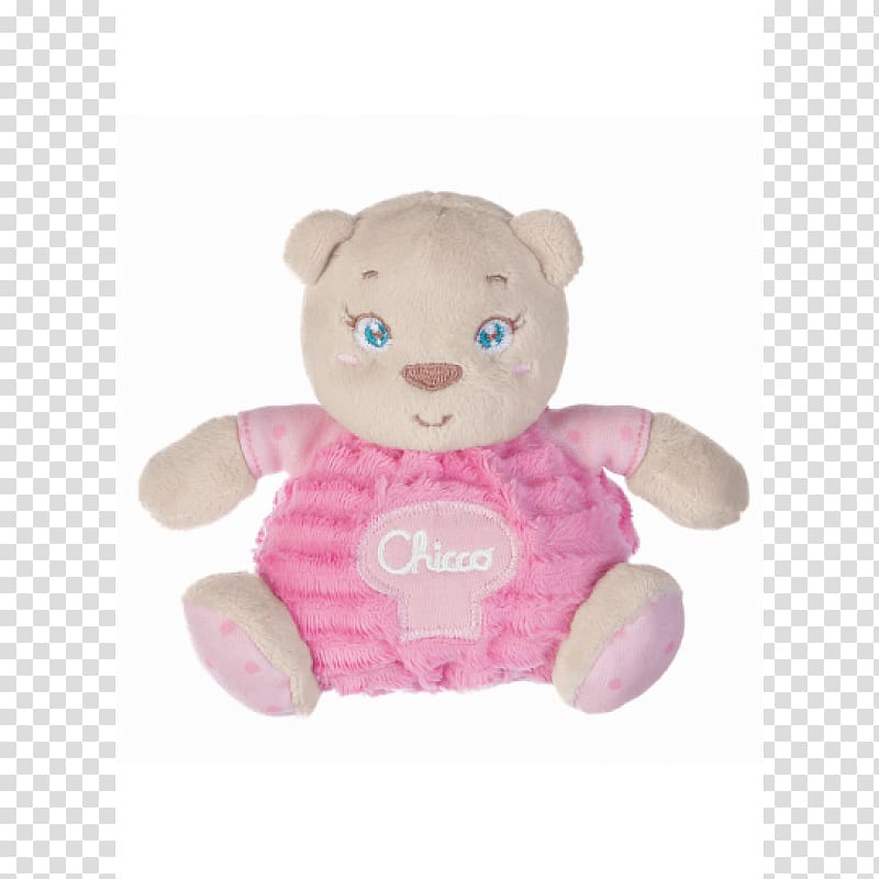 Chicco Plush Child Artsana, pink bear transparent background PNG clipart