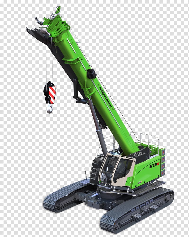 Sennebogen Crane Telescopic handler Heavy Machinery Telescoopkraan, crane transparent background PNG clipart