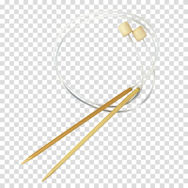 Knitting needle Hand-Sewing Needles Yarn Bamboo, crochet lace transparent background PNG clipart