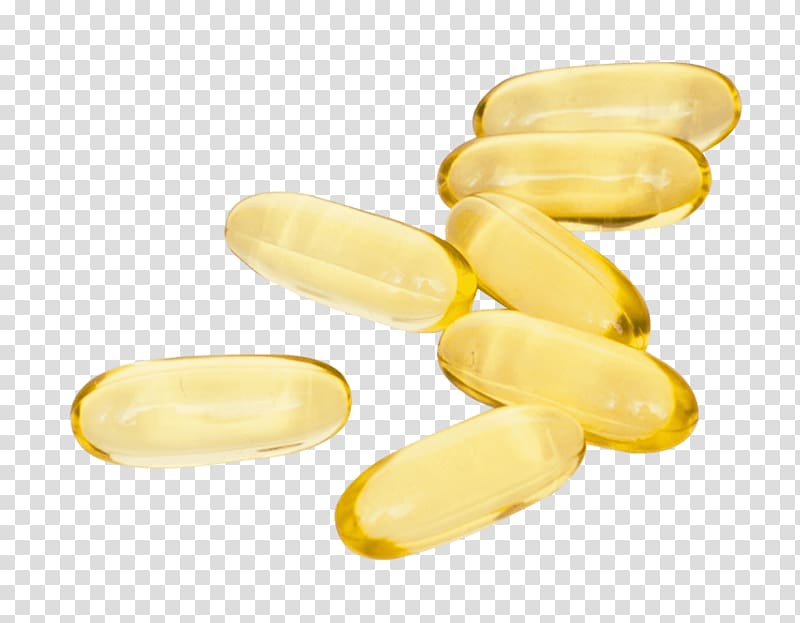 Cod liver oil Dietary supplement Capsule Fish oil, oil transparent background PNG clipart