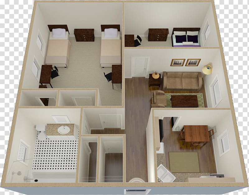 Towson Place Apartments Floor plan House Home, house transparent background PNG clipart