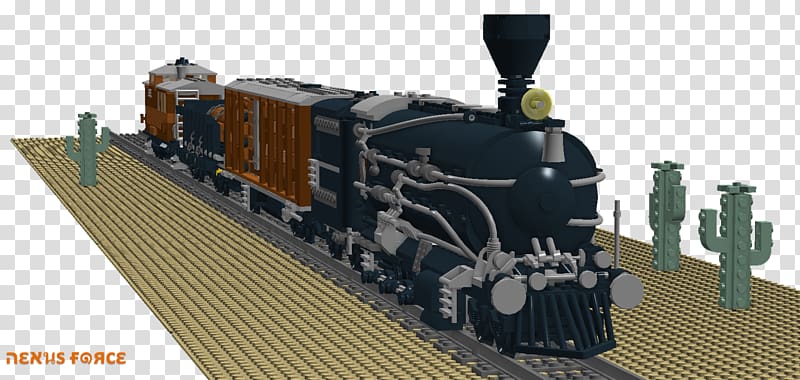 Lego Trains Rail transport Steam locomotive, train transparent background PNG clipart