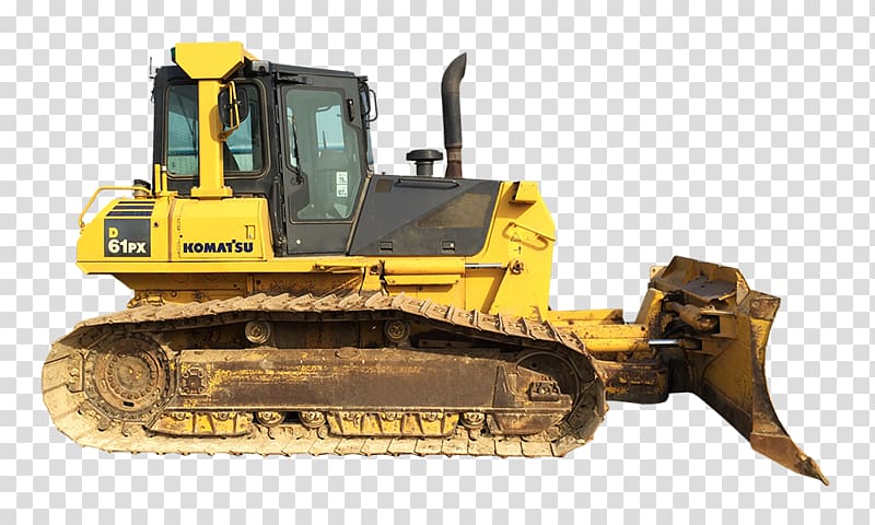 Bulldozer transparent background PNG clipart