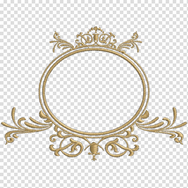 round brown wrought illustration, Monogram Wedding Embroidery Marriage Convite, arabesco transparent background PNG clipart