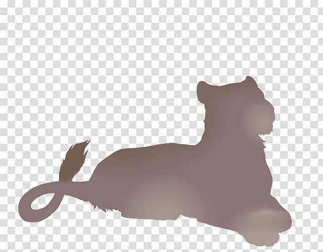 Lion Melanism Ragdoll Black panther Animal, lilac transparent background PNG clipart