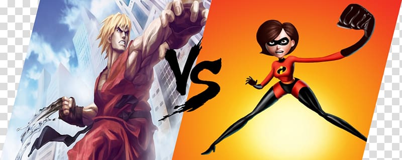 Elastigirl YouTube Superhero movie The Incredibles, Ken masters transparent background PNG clipart