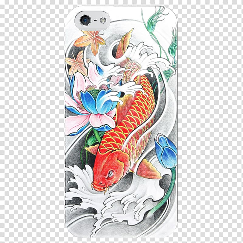 Butterfly Koi Koi pond Tattoo Fish, fish transparent background PNG clipart