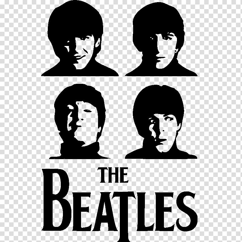 The Beatles text overlay, The Beatles Musician 1962–1966 Love, The beatles transparent background PNG clipart