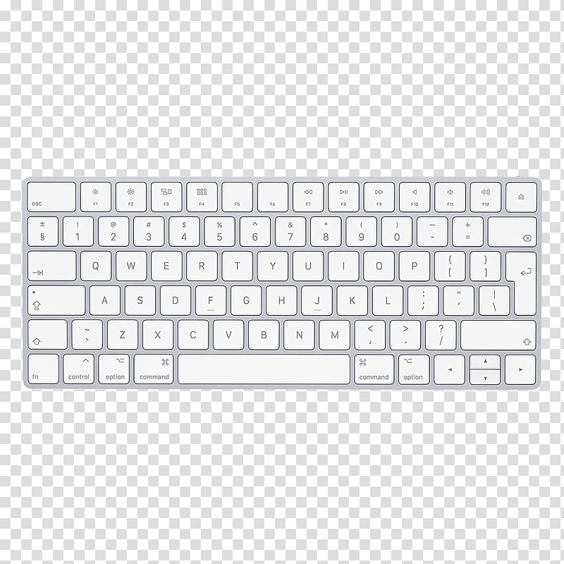 Computer keyboard Apple Keyboard MacBook Pro Magic Mouse Magic Keyboard, macbook transparent background PNG clipart