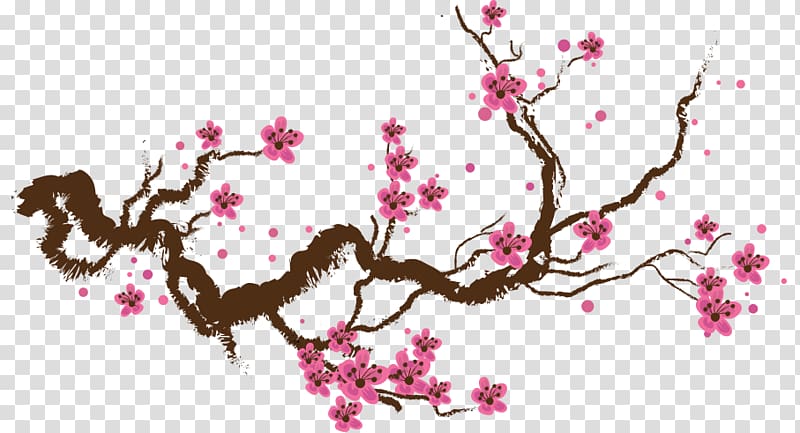 Cherry blossom Drawing Paper Painting, cherry blossom transparent background PNG clipart
