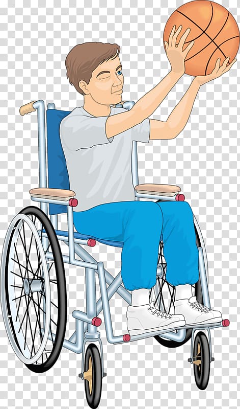 Wheelchair Disability Sitting, Wheelchair boys shooting transparent background PNG clipart