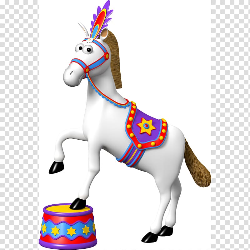 Horse Pony Circus Sticker Carpa, horse transparent background PNG clipart